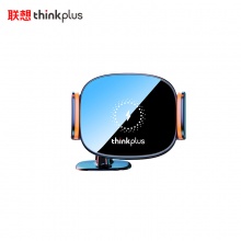 联想thinkplus车载无线充电支架 黑